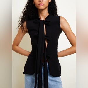 Atelier Tulpe BowTie Vest size small